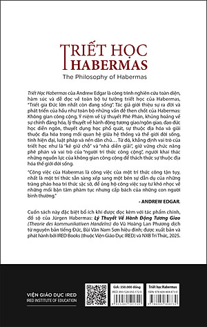 Sách Triết Học Habermas - The Philosophy Of Habermas