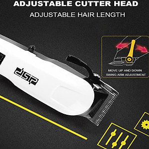 Tông đơ cắt tóc không dây chuyên nghiệp thương hiệu DSP 90057 - Hàng Nhập Khẩu 