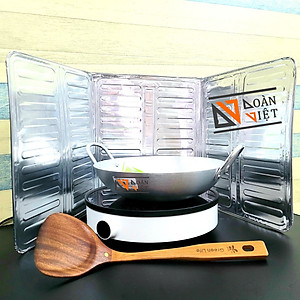 Tấm Chắn DẦU MỠ Tiện Dụng cho bếp, làm VÁCH NGĂN CHỐNG VĂNG DẦU MỠ, chắn gió, tránh cháy AN TOÀN. Sử dụng ĐA NĂNG, Chất liệu Nhôm gọn nhẹ dễ vệ sinh tái sử dụng nhiều lần