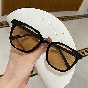 Kính râm màu nâu nhạt nam nữ thời trang