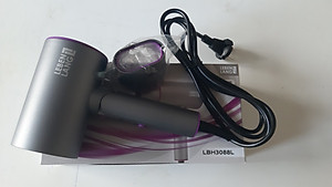 Lebenlang - Máy sấy tóc gấp gọn, 2 chiều nóng lạnh với công suất 2100W, chống xơ rối tóc, model LBH3088P - hàng chính hãng
