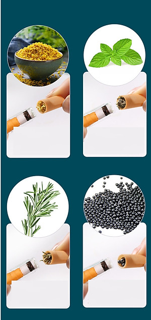 Hộp 8 đầu lọc tẩu thuốc thảo mộc cao cấp gắn được điếu nhỏ và lớn | Shop Thành Nhi