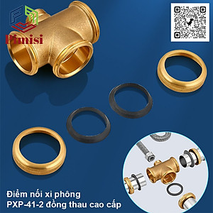 Xi Phông Chậu Rửa Bát 2 Hố Pimisi PXP-31-2 Inox Cao Cấp Kiểu Chun Uốn - Kim Loại Bẻ Cong Được, Thoát Nước Nhanh, Dùng Để Xả Thải Nước Bồn Rửa Chén 2 Hộc Thu 110 Inox 304, Chống Mùi Hôi Và Côn Trùng Gián, Chuột Cắn Phá - Có Đầu Thoát Tràn | Hàng Chính Hãng