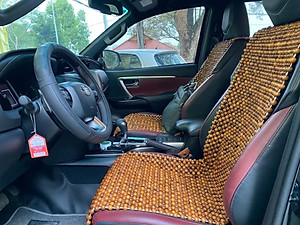 Lót đàn ghế ô tô hạt gỗ Bách Xanh - Mian .vn ( hình thật )