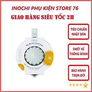 Bộ Dụng Cụ Vắt Cam Chanh Tiên Dụng YoKo Sản Xuất Theo Tiêu Chuẩn Nhật Bản An Toàn Cho Sức Khỏe - Chính Hãng inochi ( Tặng kèm khăn lau tay pakasa) màu ngẫu nhiên