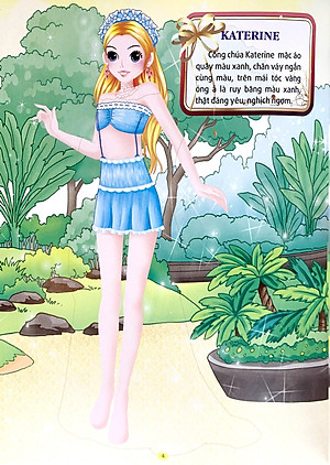 Sách Princess Sticker - Dán Hình Công Chúa - Công Chúa Quyến Rũ