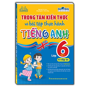 Sách GLOBAL SUCCESS - Trọng tâm kiến thức và bài tập thực hành tiếng anh lớp 6 tập 1 (có đáp án)