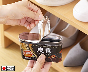  Hộp khử mùi tủ giày tủ quần áo than hoạt tính Kokubo 150g