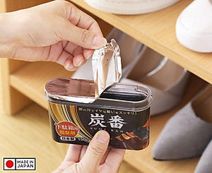 Hộp Khử Mùi Than Hoạt Tính Chuyên Dụng Cho Tủ Giày - Nội Địa Nhật Bản