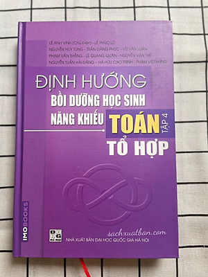 Combo 4 cuốn sách Định hướng bồi dưỡng học sinh năng khiếu Toán (tập 1 + tập 2 + tập 3 + tập 4)