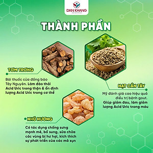 Viên uống Hỗ Trợ Kiểm Soát Các Bệnh Về Gout, Hỗ Trợ Giảm Đau Do Gout Baigout (Hộp 20 Viên)