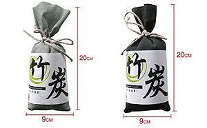 Túi Than Tre hoạt tính khử mùi, lọc không khí xe hơi, xe ôtô (màu sắc ngẫu nhiên)