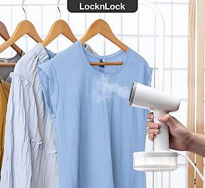 Bàn ủi hơi nước cầm tay Lock&Lock ENI223WHT 1600W - Hàng chính hãng