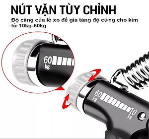 Combo 2 Món: Kìm Bóp Tay Có Máy Đếm Tập Cơ Tay Và Dây Nhảy Thể Lực Tập Gym Hiệu Quả - combo dây nhảy và kìm bóp tay