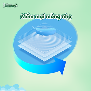 COMBO 2 Bịch tã/bỉm QUẦN Nano Bamboo sợi tre M/L/XL/XXL/XXXL (88+6 Miếng) tiết kiệm 60k kèm quà tặng