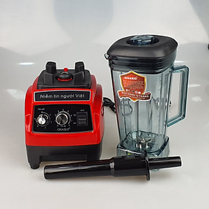 Máy xay sinh tố công nghiệp công suất lớn, cối nhựa 2 Lít, màu ngẫu nhiên- hàng chính hãng