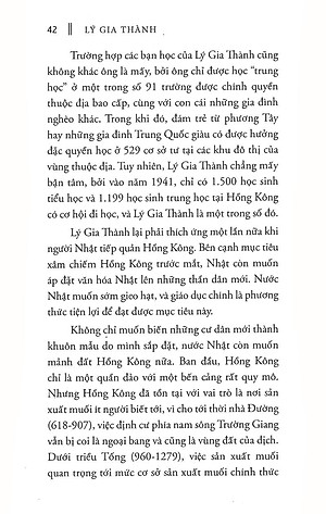 Sách Lý Gia Thành – “Ông Chủ Của Những Ông Chủ” Trong Giới Kinh Doanh Hồng Kông (Tái Bản)