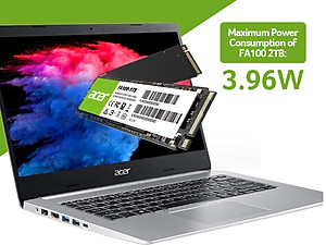 Ổ cứng SSD Acer FA100 M2 NVMe PCIe Gen3 128GB - 2TB - Hàng chính hãng