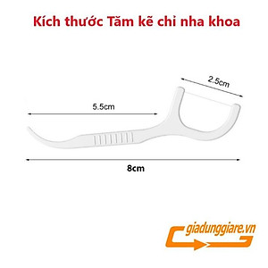 SET 03 HỘP (01 Hộp 50 cái) Tăm kẽ chỉ nha khoa tiệt trùng (Hàng cao cấp) - giadunggiare.vn