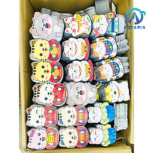 Combo 5 Bao Lì Xì Chibi Mèo 36 Sắc Thái 4D Phản Quang Cầu May Mắn Quý Mão 2023 Quà Tặng Đáng Yêu (Được Chọn Mẫu)