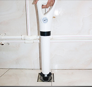 Dụng cụ thông tắc bồn cầu, cống bằng khi nén áp lực siêu mạnh