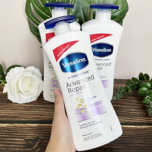 Sữa Dưỡng Thể Vaseline Intensive Care Advanced Repair 725ml Mẫu Mới