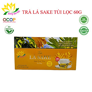 Trà Lá Sake túi lọc (60g) - Hương Sen Việt