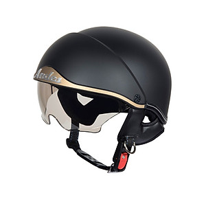 Mũ Bảo Hiểm Nửa Đầu Kính Ẩn ANDES 139 - Nhiều Màu