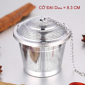 BỘ LỌC PHA TRÀ HÌNH TRỤ TRÒN LOẠI CỰC ĐẠI LÀM BẰNG INOX SUS 304 AN TOÀN TUYỆT ĐỐI