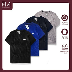 Áo thun nam cổ tròn tay ngắn, chất thun lạnh mềm mát, thấm hút mồ hôi, thoải mái vận động – FORMEN SHOP – FMTY001