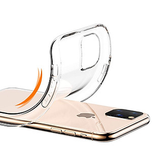 Ốp lưng silicon dẻo trong suốt dành cho iPhone 11 Pro Max chính hãng Totu Soft