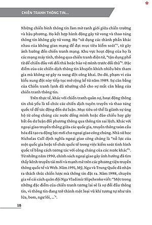 Chiến tranh thông tin các quốc gia trong cuộc đua chinh phục tâm trí con người - bản in 2025