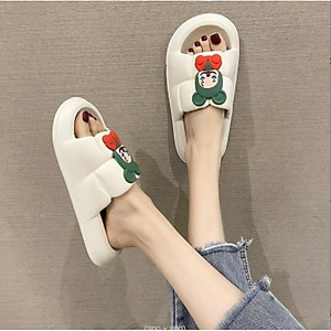  Dép bánh mỳ nữ, dép quai ngang HOẠT HÌNH CHUỘT, MÈO, GẤU siêu đáng yêu