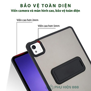 Xiaomi Pad 8 Ốp Lưng Chống Sốc Xiaomi Pad 8 / 8 Pro mặt lưng nhám tích hợp chân dựng