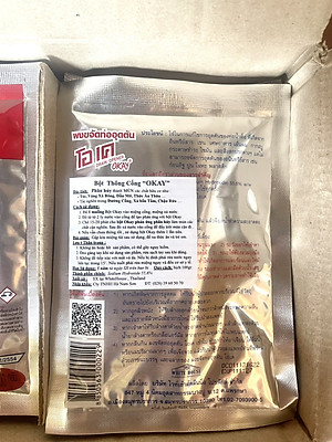 Bột thông cống Okay 100g Hiệu quả tức thì -  Nhập khẩu Thái Lan