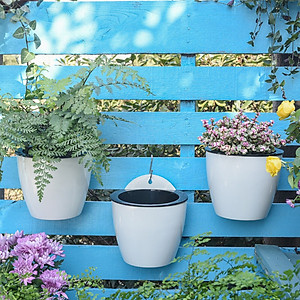 Chậu tự tưới treo tường MONROVIA, trang trí trong nhà, ban công, tiện lợi, sang trọng, tiêu chuẩn châu Âu