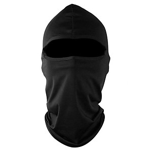 Khăn trùm kín mặt chống nắng, chống tia UV khi đi xe dành cho cả nam và nữ Rimix Khăn trùm đầu Ninja Fullface đi phượt (Màu đen) KHẨU TRANG TRÙM KIỂU NINJA
