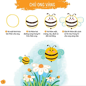 Sách Vẽ Tất Tật Từ Những Hình Cơ Bản - Côn Trùng