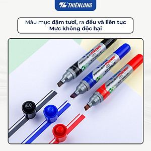 Hộp 10 Bút Lông Dầu Thiên Long PM-09