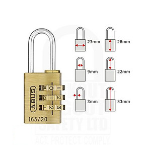 Khóa Số 165 Series ABUS (20mm)