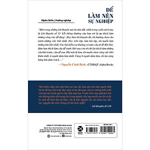 Trạm Đọc Official | Sách - Để Làm Nên Sự Nghiệp (Tái Bản)