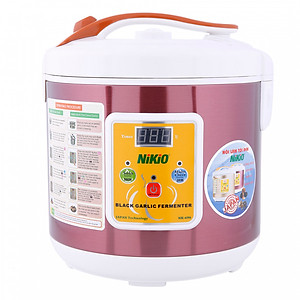 Máy Làm Tỏi Đen Nikio NK-696 - Nồi Ủ Tỏi Đen Tự Động, Công Nghệ Nhật Bản, Tỉ Lệ Thành Công 99%, Tỏi Thơm Ngon Chuẩn Vị, Dung Tích 6 Lít, Khay Chứa 3 Tầng, Làm 2kg Tỏi - Hàng Chính Hãng