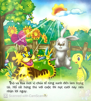 Truyện Cổ Tích Thế Giới Hay Nhất - Thỏ Và Rùa Chạy Thi (Tái Bản 2019)