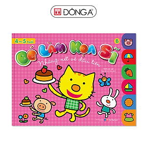 Combo 2 cuốn Bé Làm Họa Sĩ Từ 3-6 Tuổi