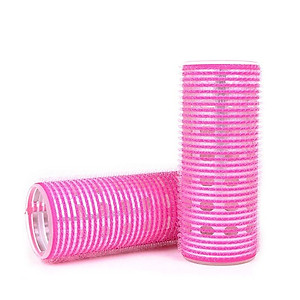 DCH320 (SẴN)Lô cuốn tóc Hàn Quốc lõi nhôm 10cm siêu to dài tự dính uốn mái dài cỡ lớn