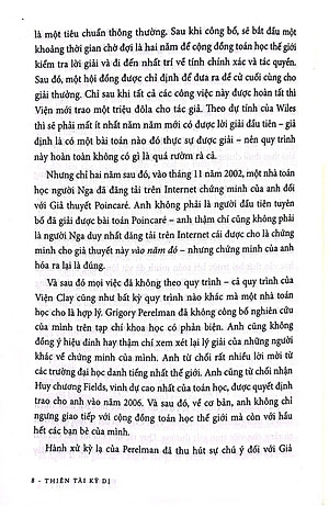 Khoa Học Khám Phá - Thiên Tài Kỳ Dị Và Đột Phá Toán Học Của Thế Kỷ (Tái Bản 2022)