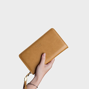 Ví Lata ( Thời trang nữ kiểu cầm tay dáng dài - Ví da VN44 )