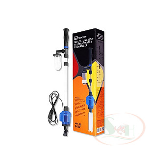 Máy hút cặn Sunsun HXS 02 / 03 Multi Function vệ sinh đáy nền thay nước bể cá tép thủy sinh