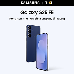 Điện Thoại Samsung Galaxy S25 FE (8/128GB), Concert Camera 50MP, Pin bền bỉ, Trợ thủ AI thông minh - Hàng chính hãng