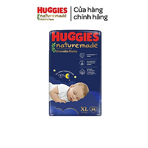 Tã quần Huggies Naturemade ban đêm M58/L44/XL38/XXL26